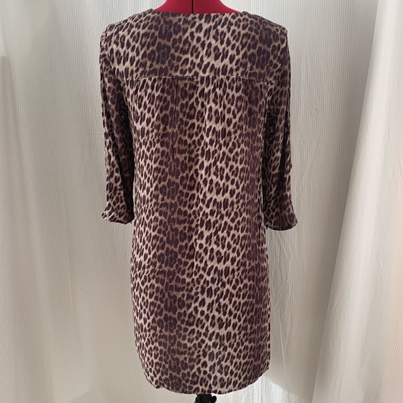WITCHERY leopard print mini dress Size M - Picture 10 of 12